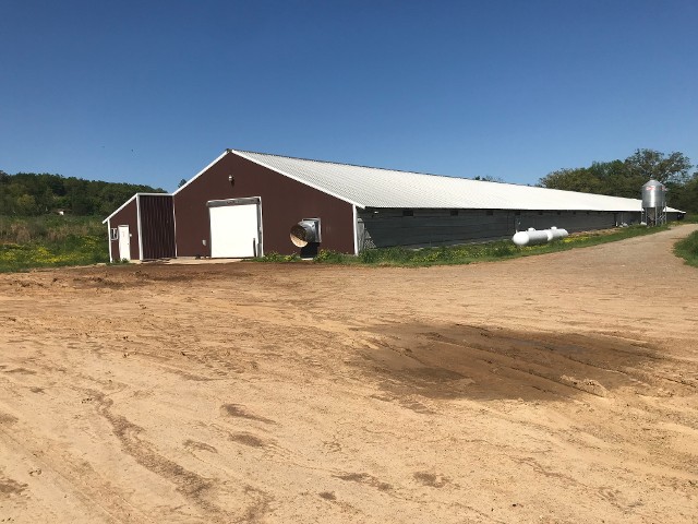 Side View Of Farm House