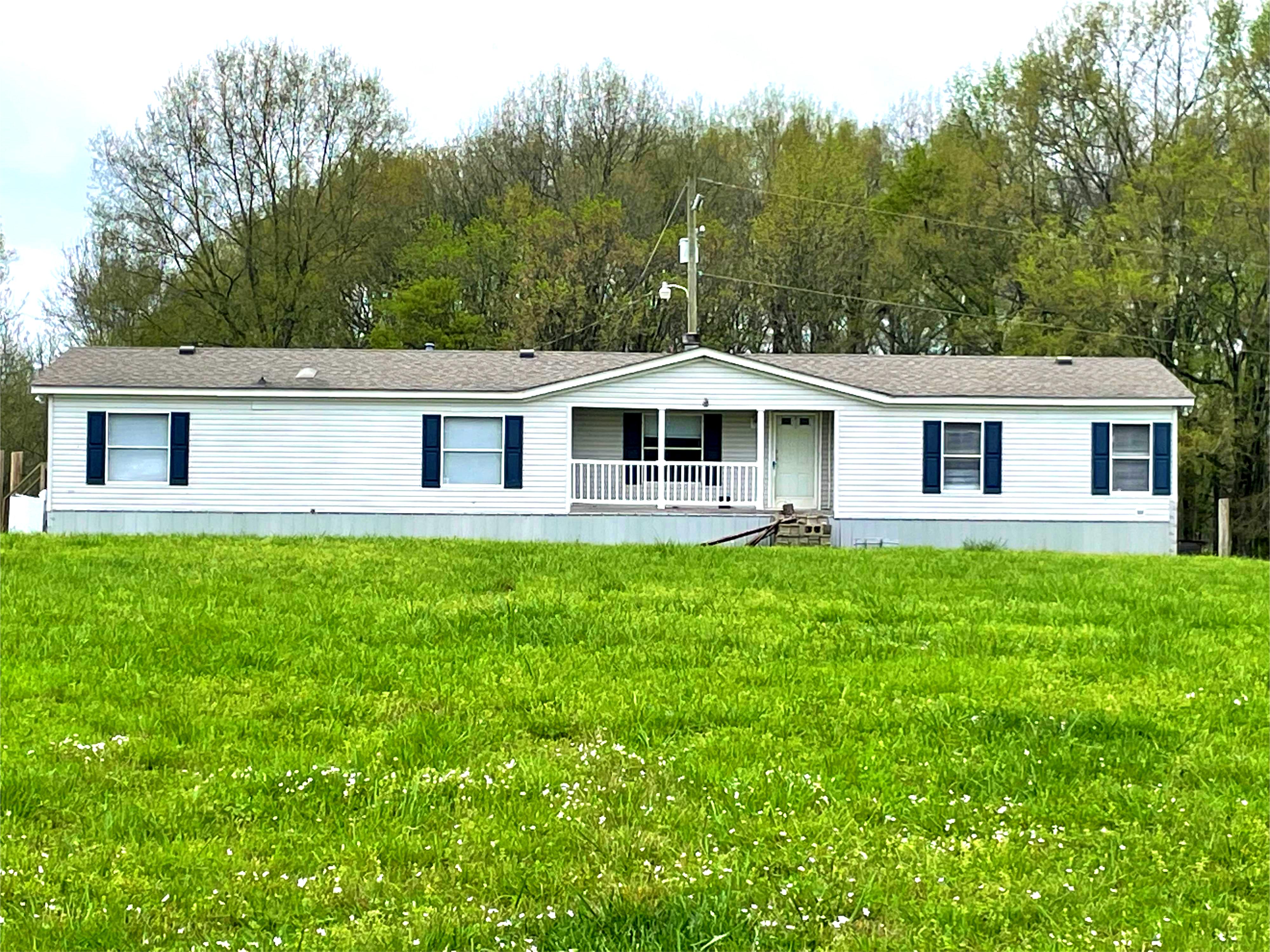 Nature Front View Of House